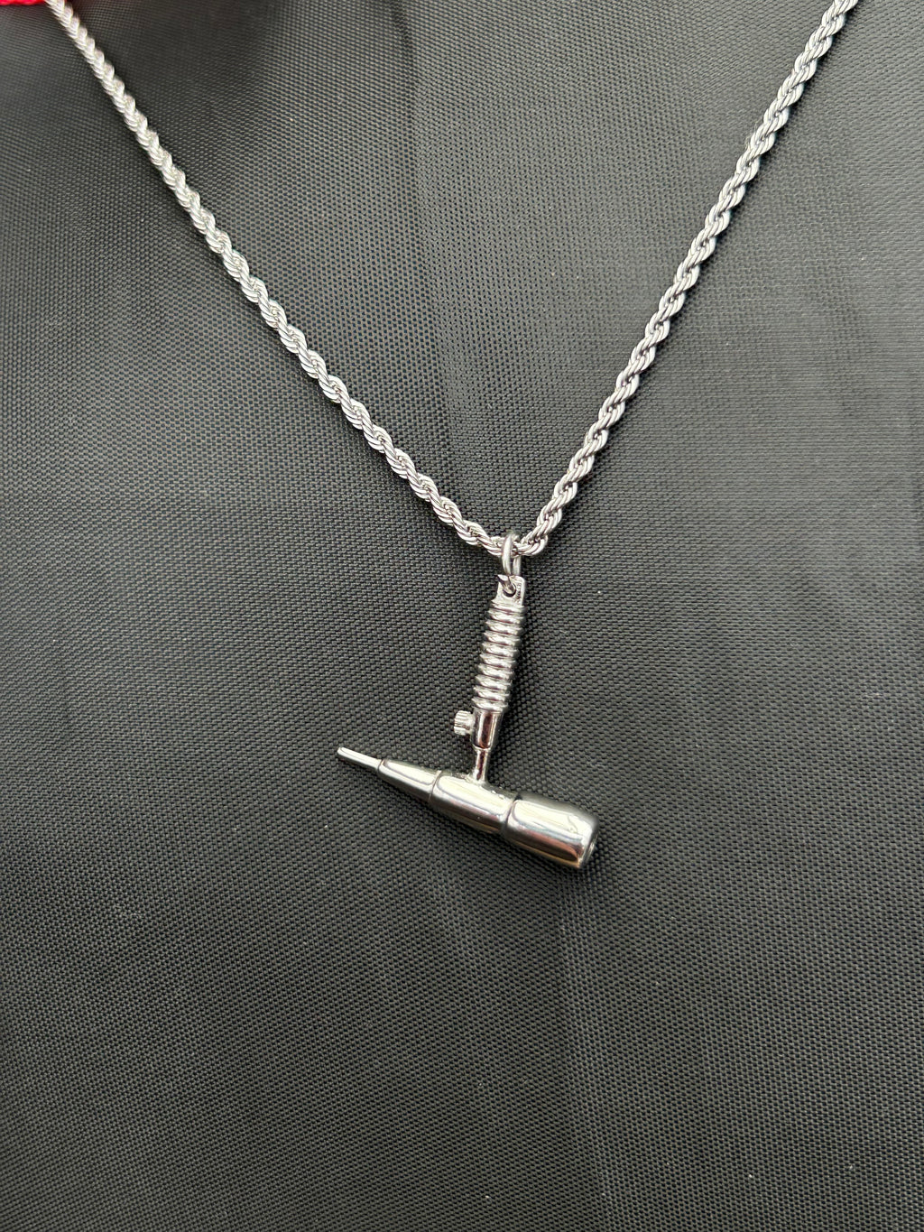 Stainless TIG Torch Pendent with Necklace