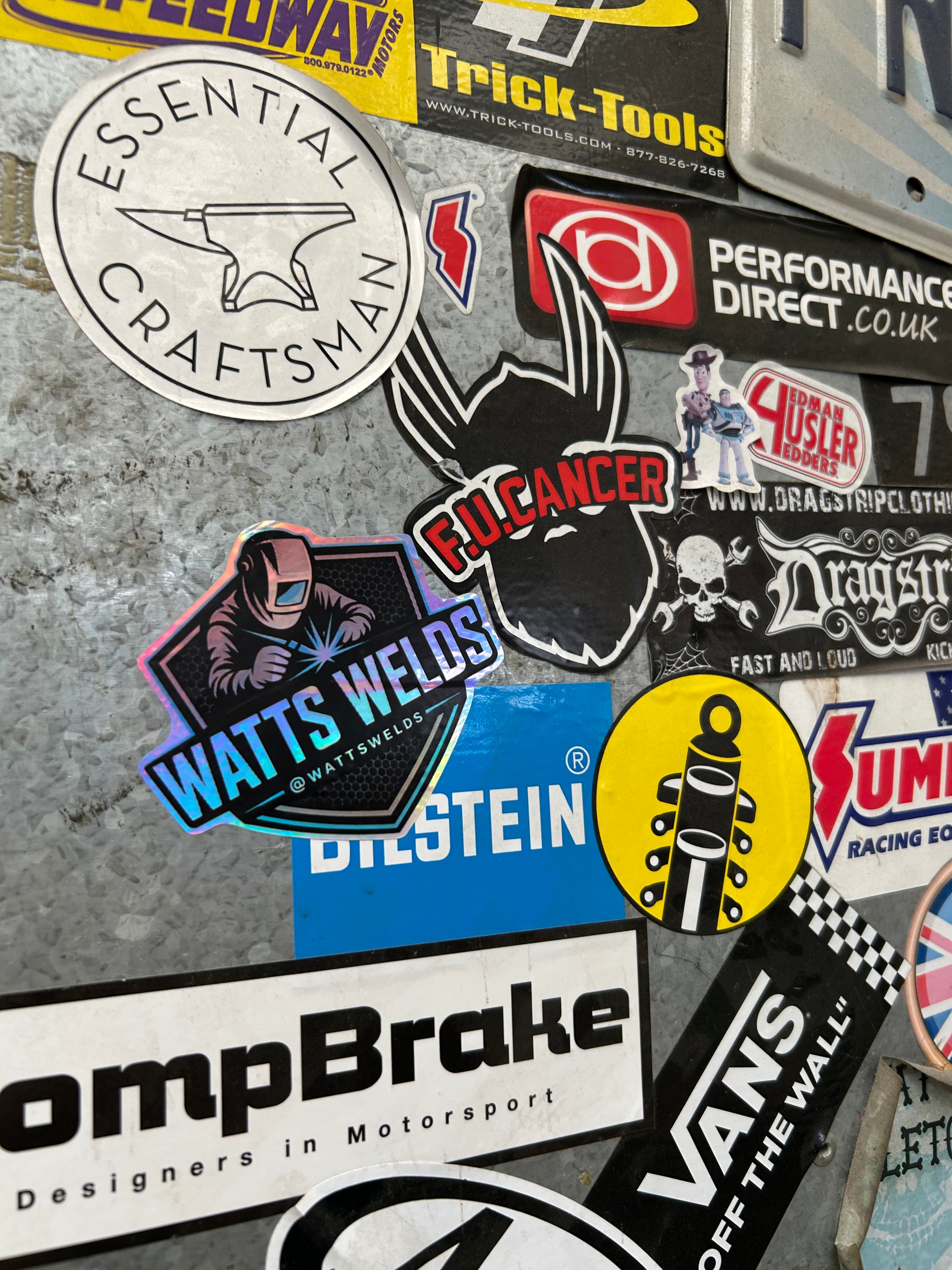 WattsWelds Holographic Stickers